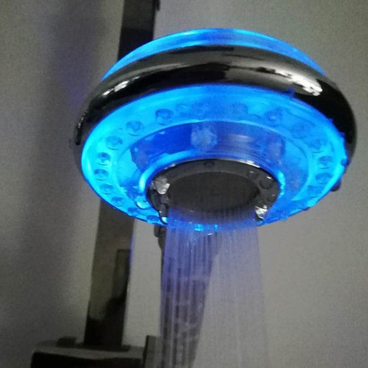 Negative Ion Multifunctional Luminous Shower Led Handheld Shower Head - Mubimart