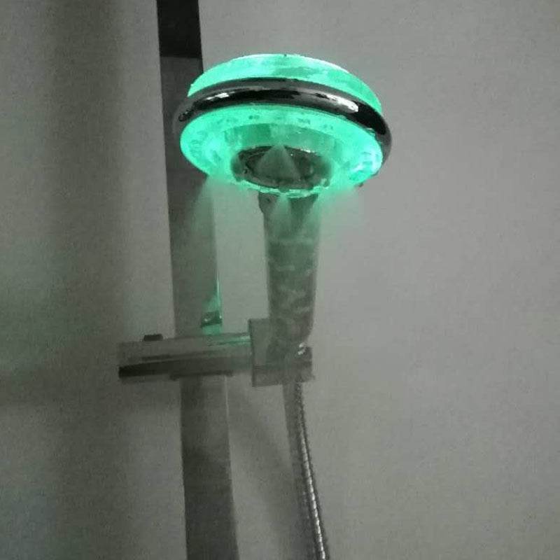 Negative Ion Multifunctional Luminous Shower Led Handheld Shower Head - Mubimart