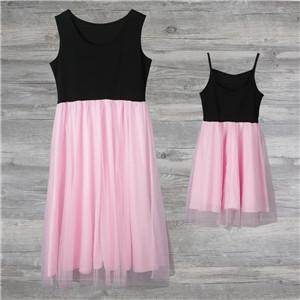 Net Gauze Tutu Skirt Parent Child Outfit - Mubimart