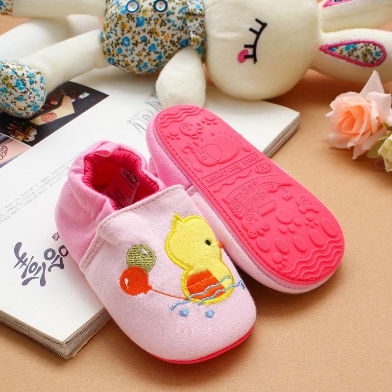 New 0-1-2 years old baby soft-soled toddler shoes - Mubimart