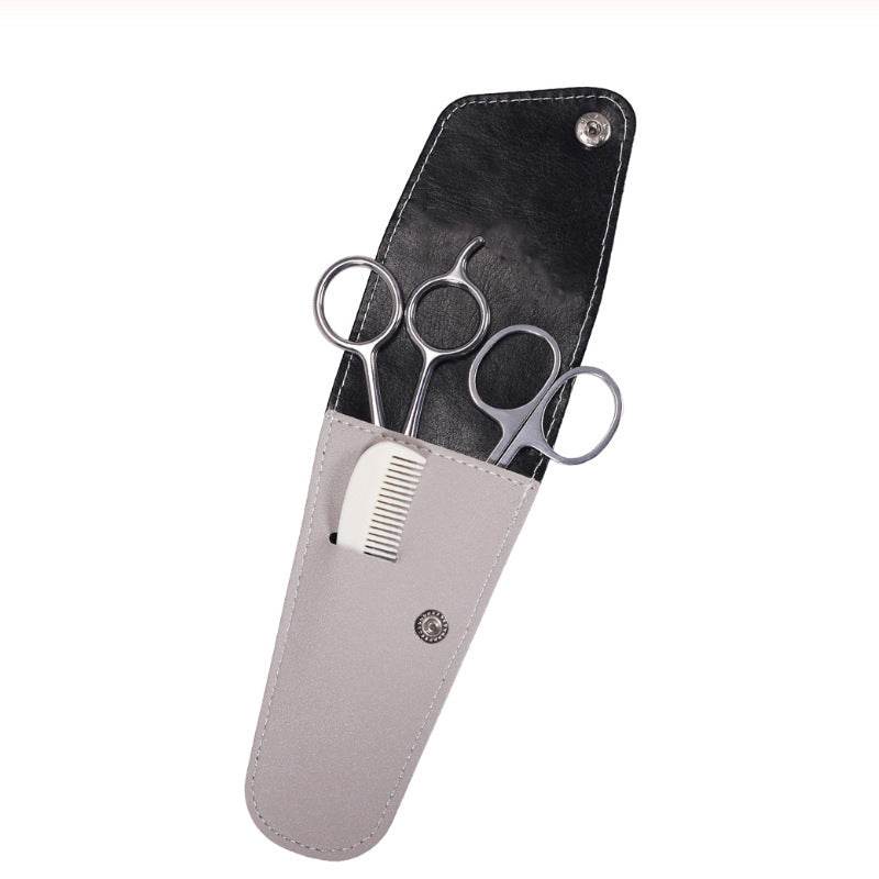 New All Black Beard Repair Kit Portable - Mubimart