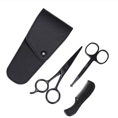 New All Black Beard Repair Kit Portable - Mubimart -  