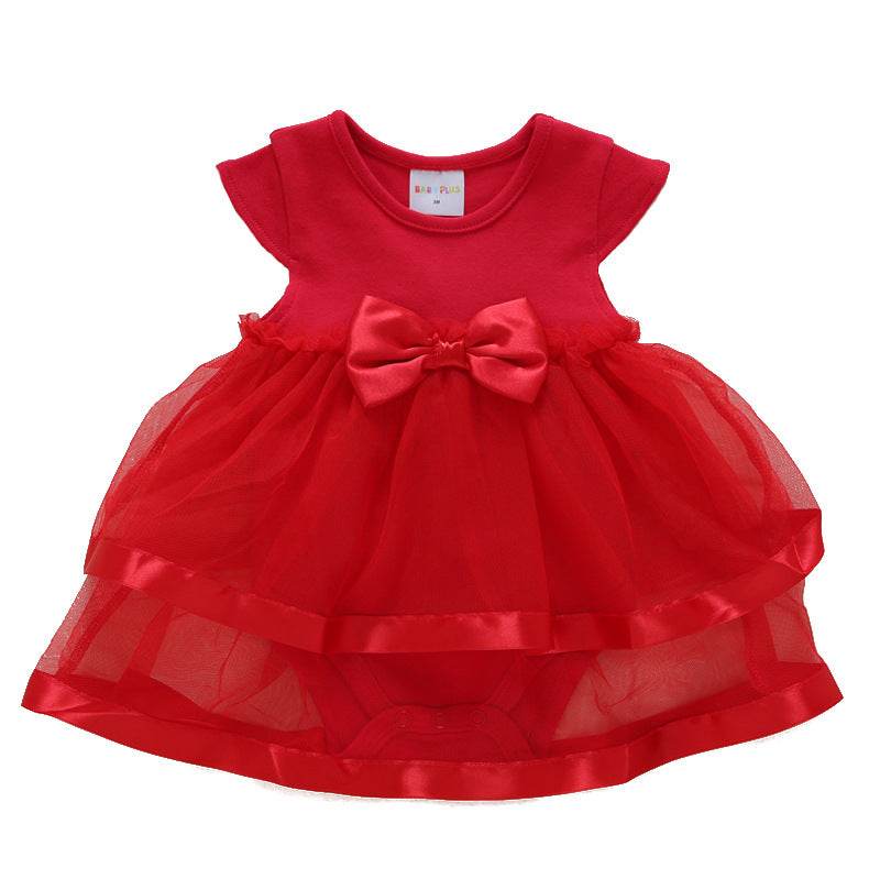 New Baby Girl Birthday Princess Dress - Mubimart