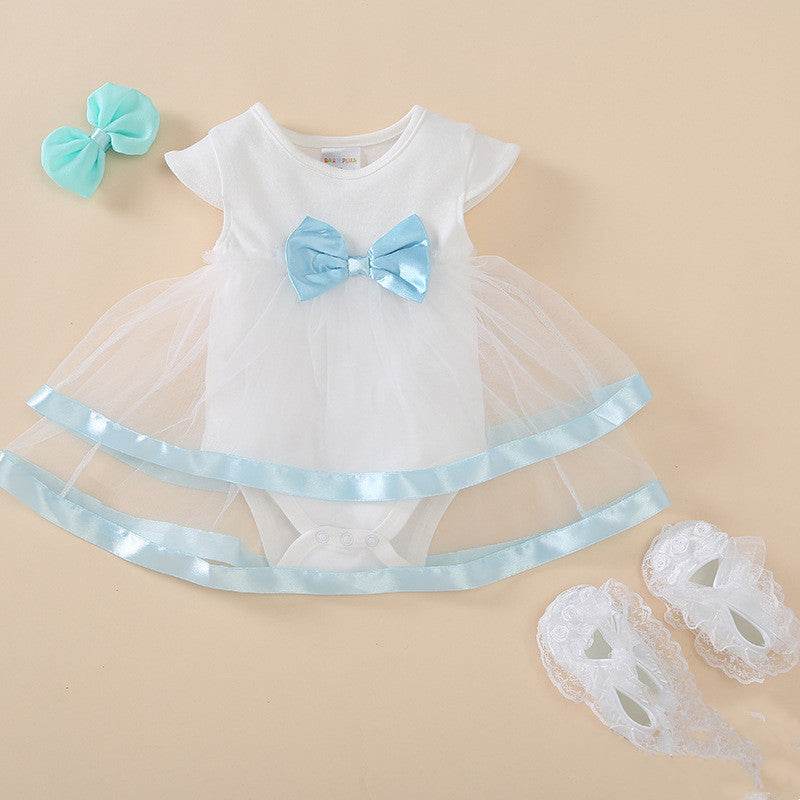 New Baby Girl Birthday Princess Dress - Mubimart