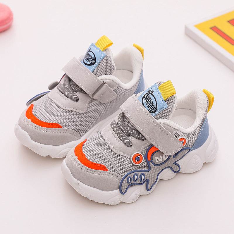 New Baby Shoes Baby Soft Sole Sneakers Breathable Net Shoes - Mubimart