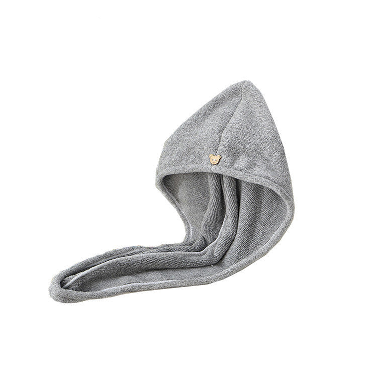 New Bamboo Charcoal Fiber Hair Towel - Mubimart - Hair Towel 