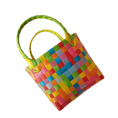 New Basket Color Plastic Small Basket Mini - Mubimart - Plastic basket 