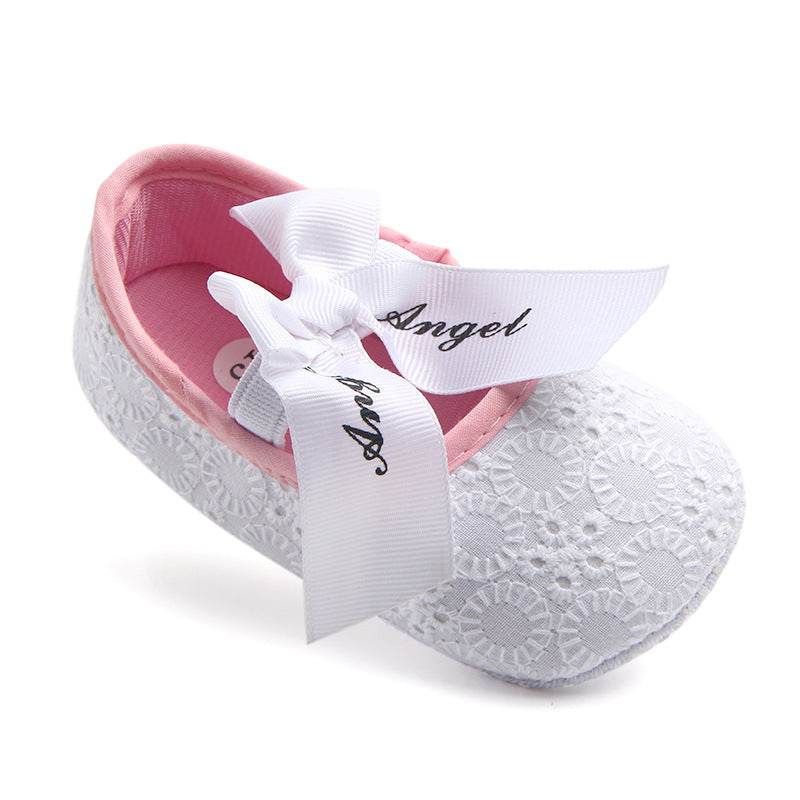 New Bow Princess Shoes Baby Shoes Baby Shoes - Mubimart