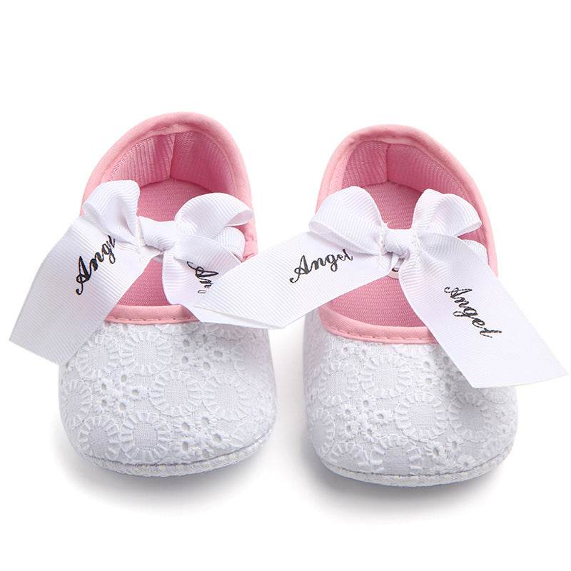 New Bow Princess Shoes Baby Shoes Baby Shoes - Mubimart