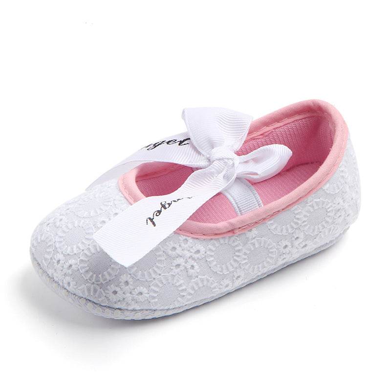 New Bow Princess Shoes Baby Shoes Baby Shoes - Mubimart