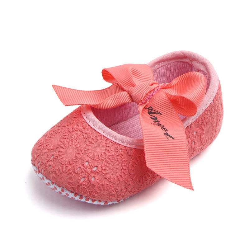New Bow Princess Shoes Baby Shoes Baby Shoes - Mubimart