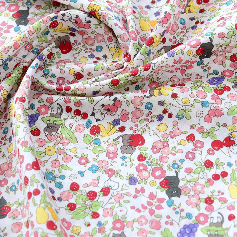 New Cotton Cloth Cartoon Floral Clothing - Mubimart