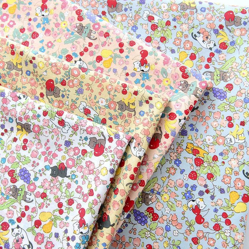 New Cotton Cloth Cartoon Floral Clothing - Mubimart