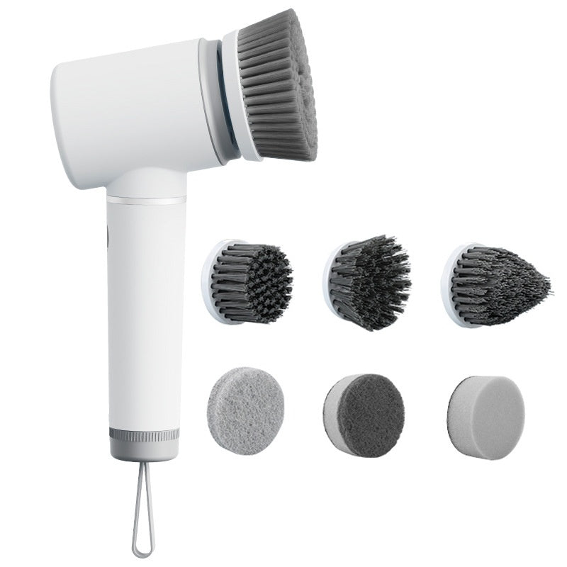 New Electric Cleaning Brush Electric Multifunctional Dish Brush - Mubimart -  