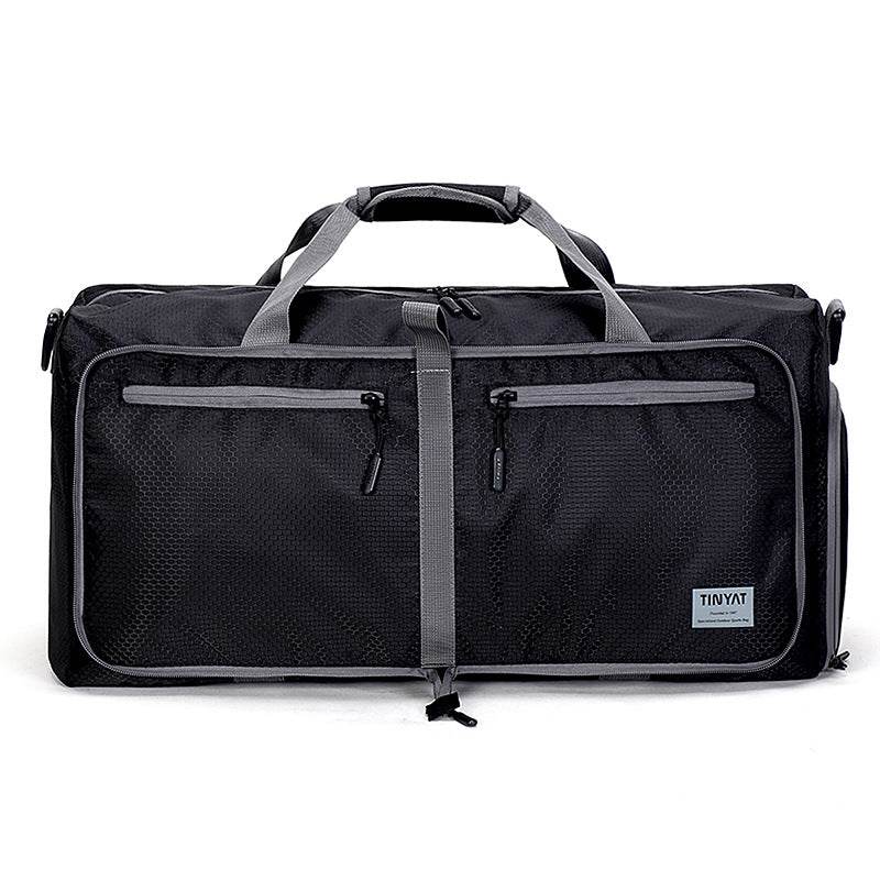 New Foldable Travel Bag Single-shoulder Portable Large Capacity Luggage - Mubimart