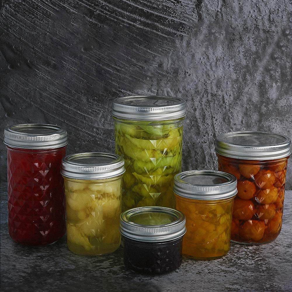 New Jam Glass Storage Jar - Mubimart