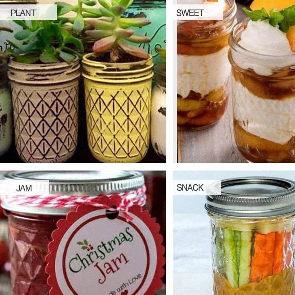 New Jam Glass Storage Jar - Mubimart