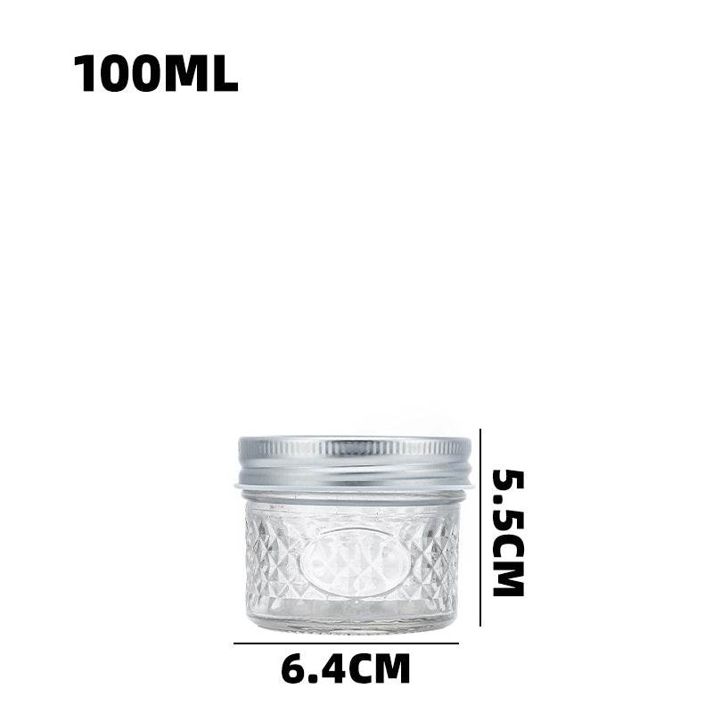 New Jam Glass Storage Jar - Mubimart