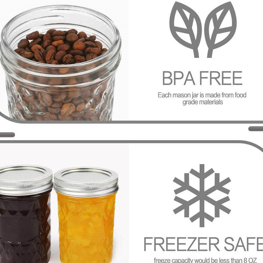 New Jam Glass Storage Jar - Mubimart
