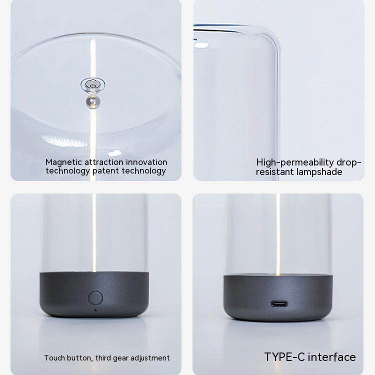 New LED Camping Light Type-c Rechargeable Portable Night Light With High Transparency And Anti Drop Creative Atmosphere Light - Mubimart
