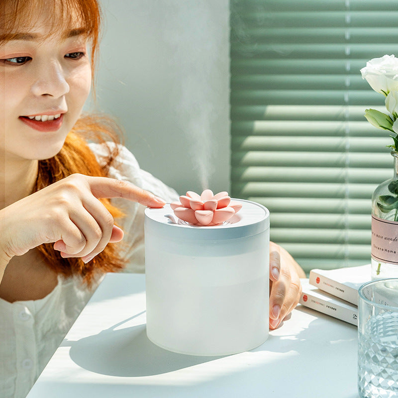 New Lotus Ultrasonic USB Humidifier - Mubimart -  