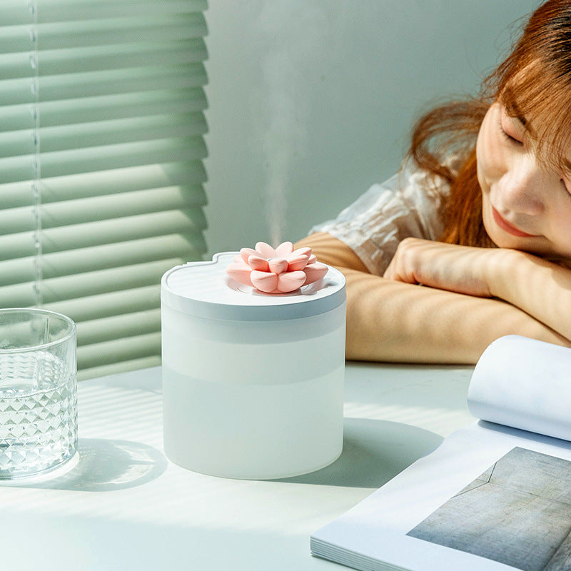 New Lotus Ultrasonic USB Humidifier - Mubimart -  