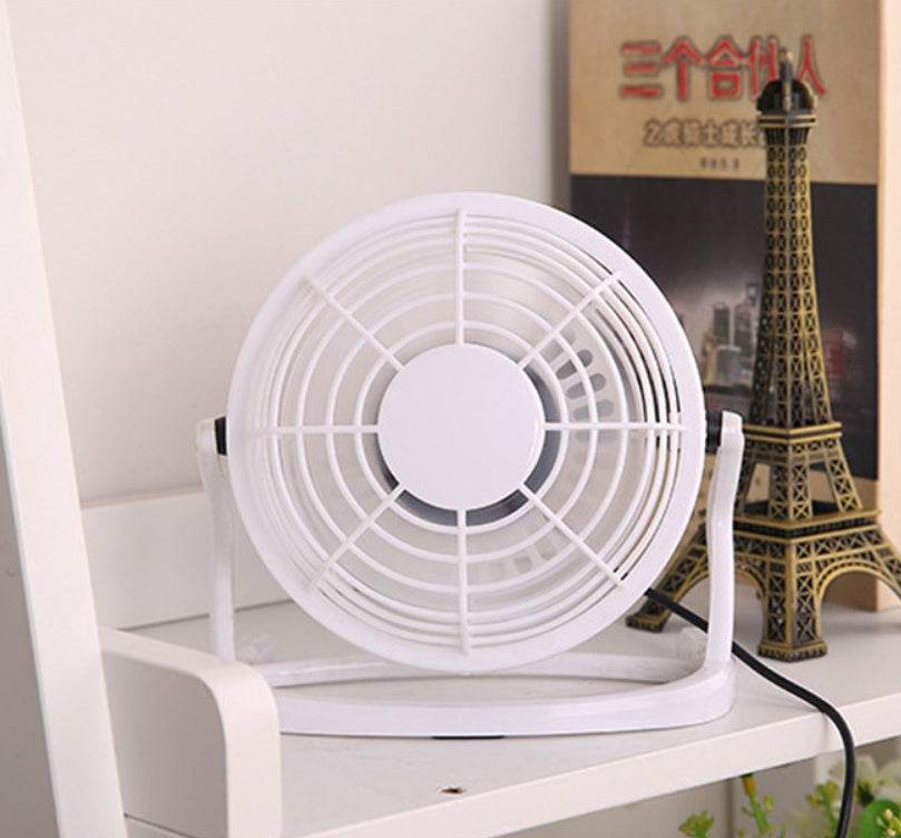 New Mini Portable Super Mute USB Fan Desk Cooling Laptop Notebook PC Fan Cooler - Mubimart