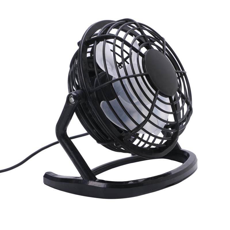 New Mini Portable Super Mute USB Fan Desk Cooling Laptop Notebook PC Fan Cooler - Mubimart