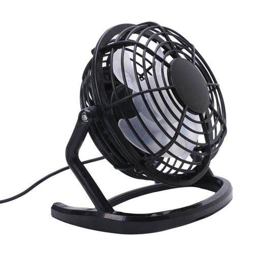 New Mini Portable Super Mute USB Fan Desk Cooling Laptop Notebook PC Fan Cooler - Mubimart