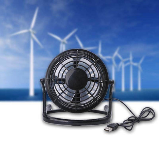 New Mini Portable Super Mute USB Fan Desk Cooling Laptop Notebook PC Fan Cooler - Mubimart