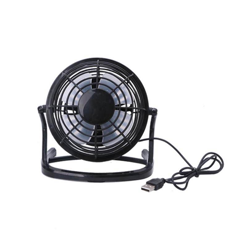 New Mini Portable Super Mute USB Fan Desk Cooling Laptop Notebook PC Fan Cooler - Mubimart
