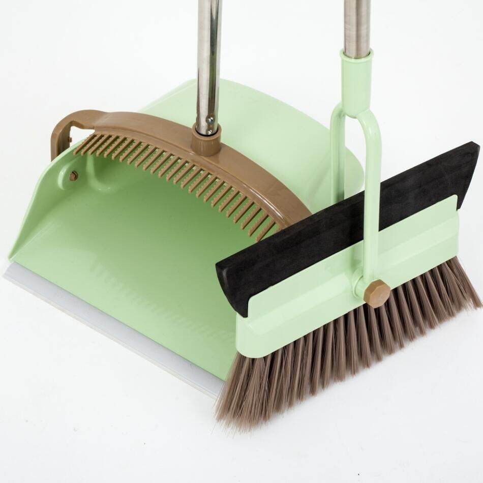 New Multi-function Two-in-one Broom Windproof Set Broom Sweeping Wiper Wiper Set - Mubimart