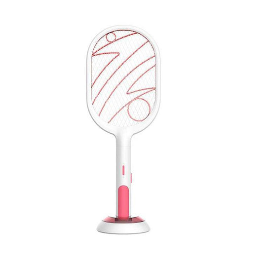 New Multifunctional Electric Mosquito Swatter Electric Shock Type Mosquito Killer Rechargeable Two-In-One Mosquito Killer Household Electric Fly Swatter - Mubimart