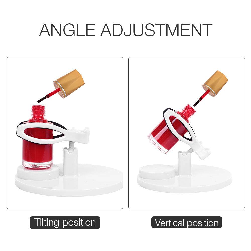 New Nail Polish Fixing Clip, Nail Polish Holder, Nail Polish Glue Auxiliary Tool - Mubimart