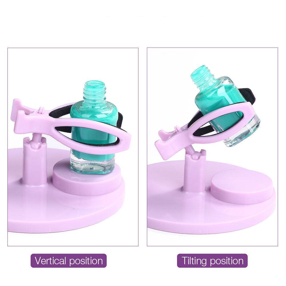 New Nail Polish Fixing Clip, Nail Polish Holder, Nail Polish Glue Auxiliary Tool - Mubimart
