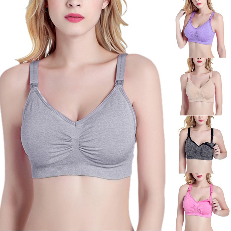 New Nursing Bra Without Underwire Maternity Underwear - Mubimart -  