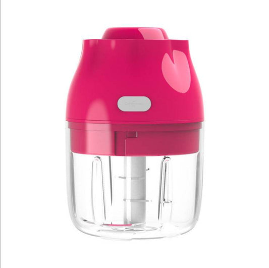 New Original Kitchen Appliance Garlic Meat Onion Ginger Chopper USB Rechargeable Mixer Blender - Mubimart