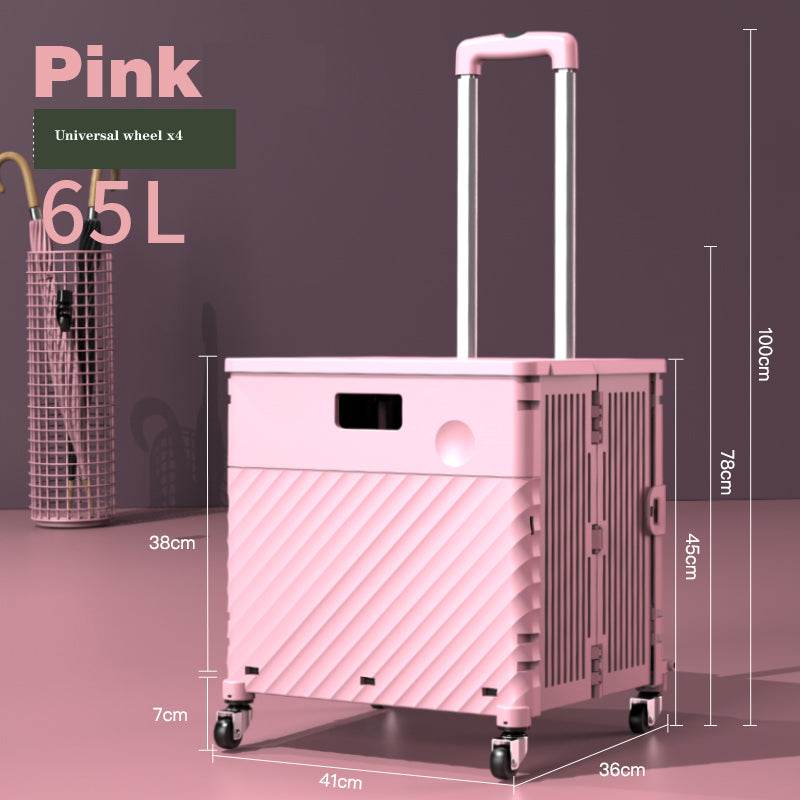 New Portable Folding Shopping Cart - Mubimart