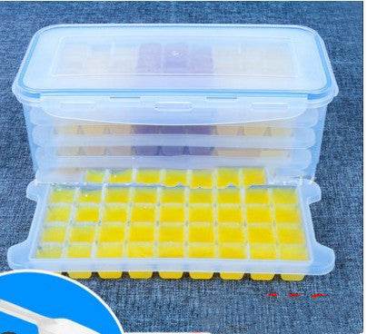 New Product Ice Box, Homemade Ice Cube Mold To Make Ice Tray - Mubimart