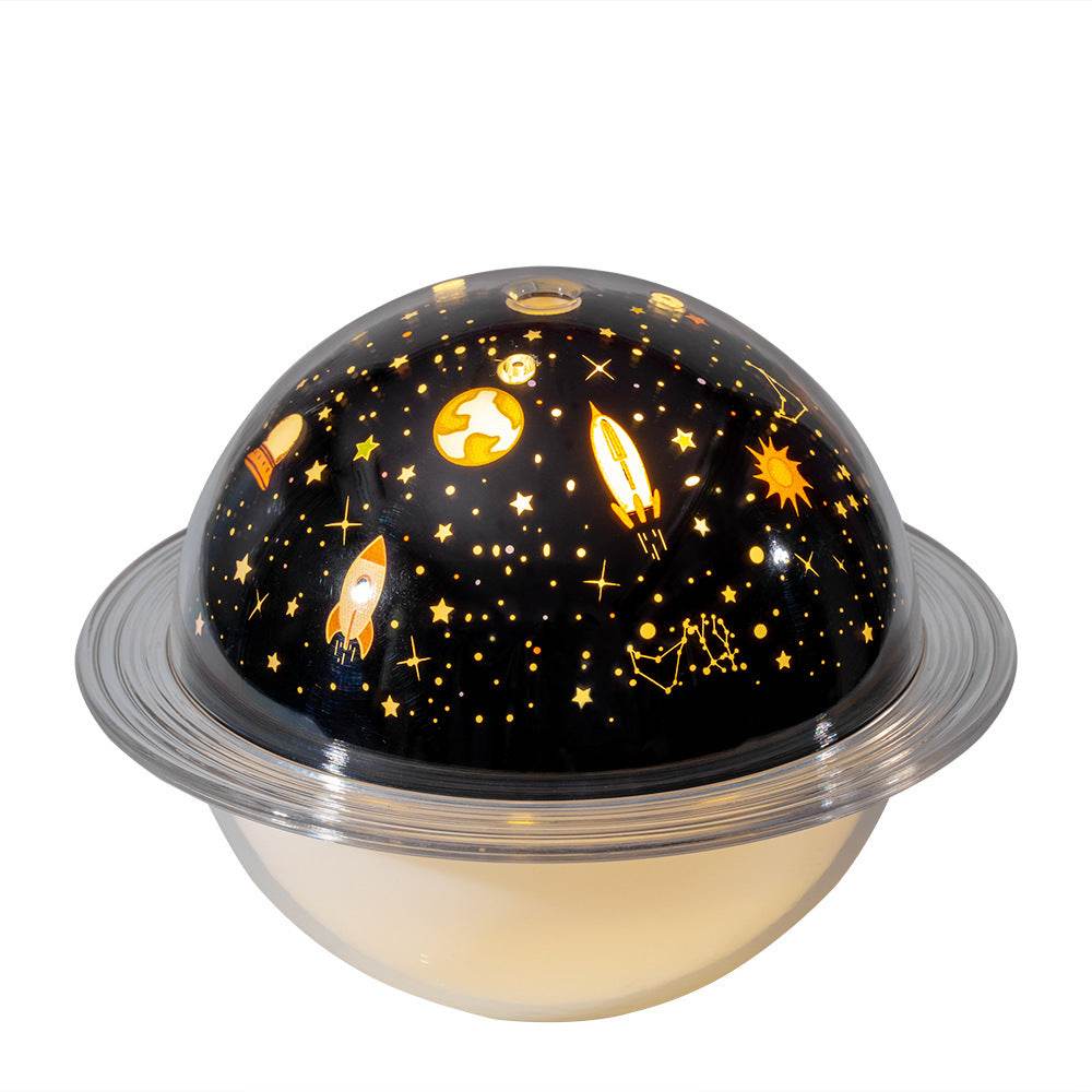 New Projection Lamp Humidifier Bedroom Desktop Humidifier - Mubimart