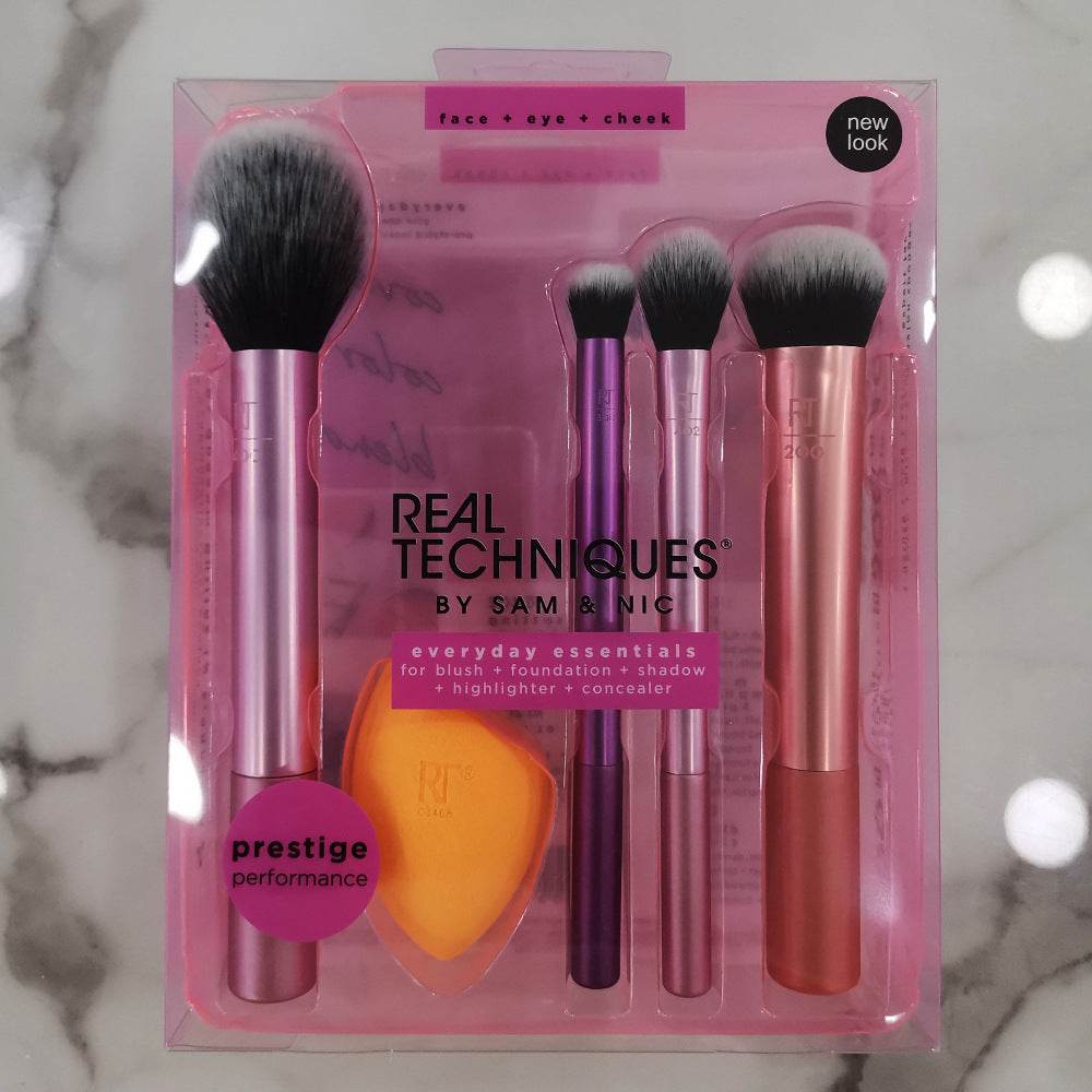 New REAL T Makeup Brush Set 5pcs Makeup Brush Makeup Tools - Mubimart