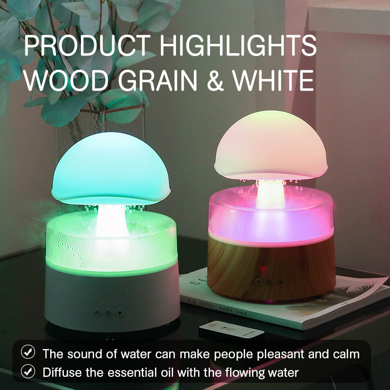 New Rain Cloud Humidifier Aromatherapy Machine Air Humidifier Ultrasonic Aroma Diffuser - Mubimart - Ultrasonic Humidifiers 