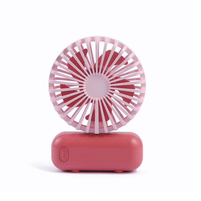 New Small Fan Mini Handheld Portable Usb Charging Desktop Electric Fan Portable Pocket Fan - Mubimart -  