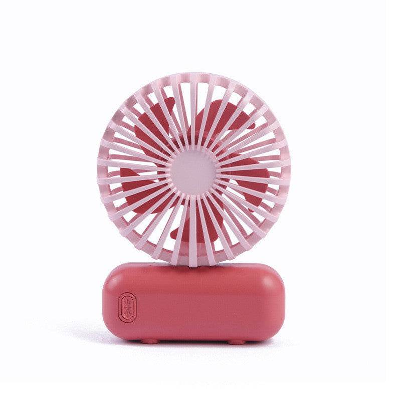 New Small Fan Mini Handheld Portable Usb Charging Desktop Electric Fan Portable Pocket Fan - Mubimart