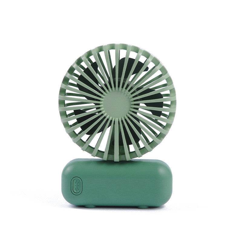 New Small Fan Mini Handheld Portable Usb Charging Desktop Electric Fan Portable Pocket Fan - Mubimart