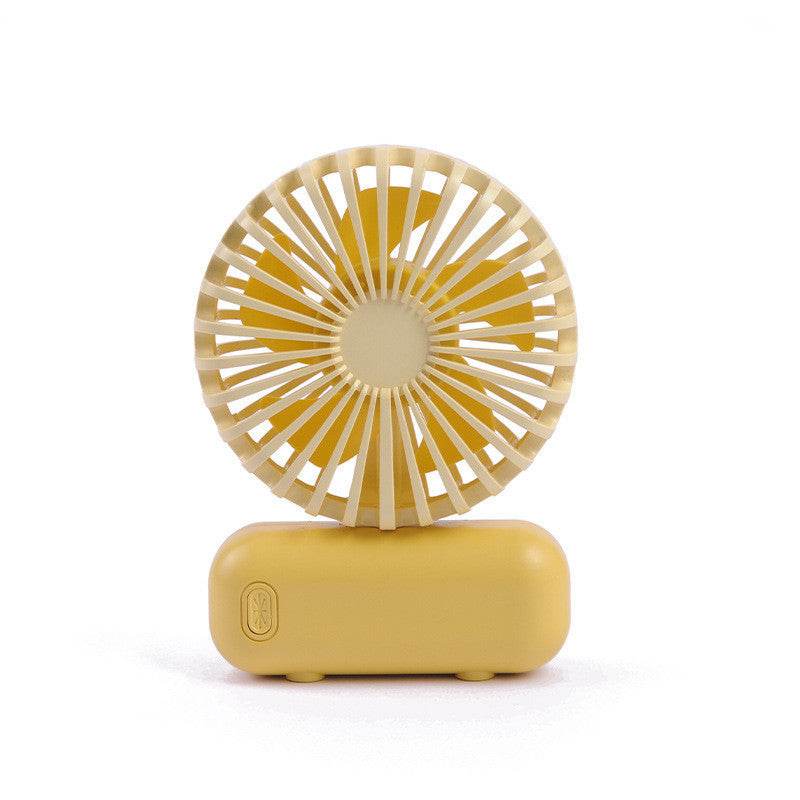 New Small Fan Mini Handheld Portable Usb Charging Desktop Electric Fan Portable Pocket Fan - Mubimart