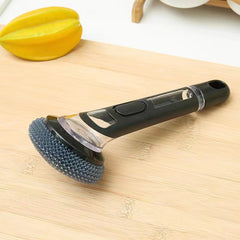 New Style Automatic Liquid Adding Dish Brush - Mubimart -  