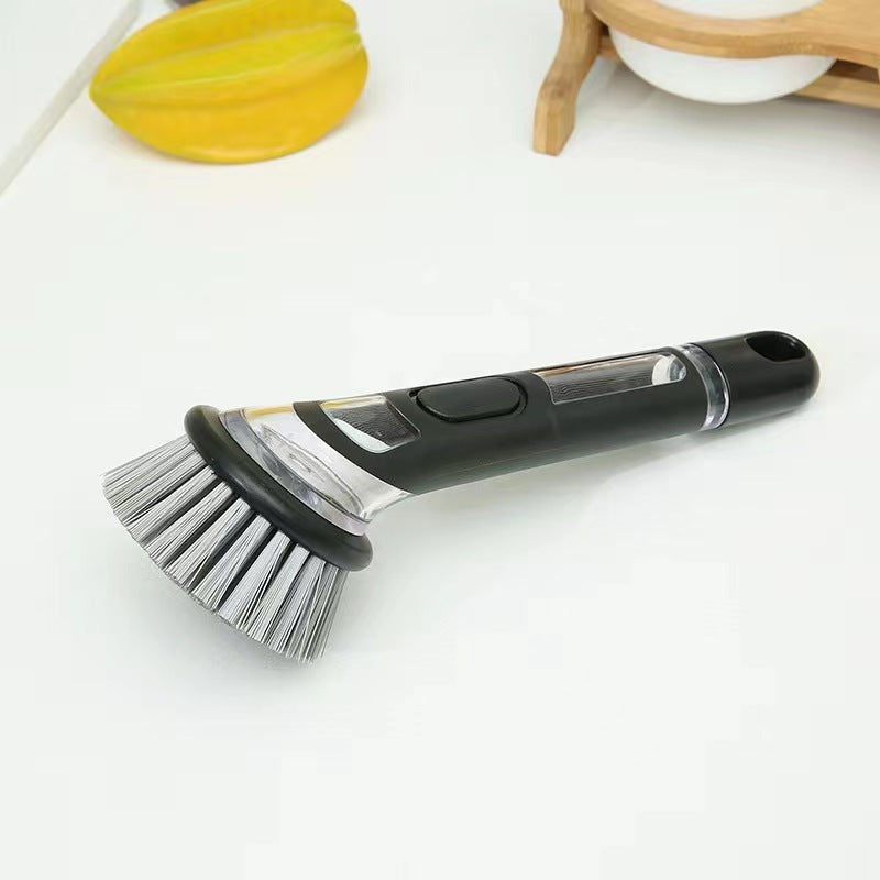 New Style Automatic Liquid Adding Dish Brush - Mubimart -  