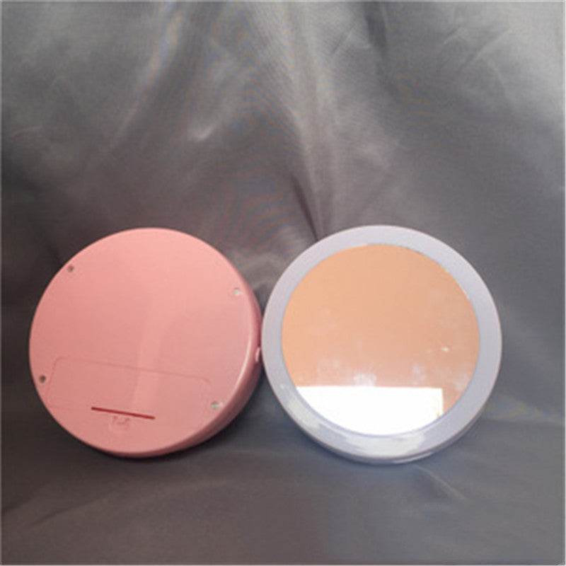 New Style Makeup Mirror LED Makeup Mirror Folding Storage Makeup Mirror - Mubimart