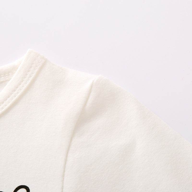 New Style White Jacket Pink Headband Pink Trousers Baby Girl Three-piece Set - Mubimart